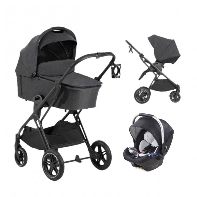 Hauck grey shop travel system